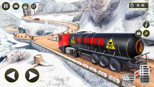 Oil Tanker Semi Truck Games 3D screenshot 6