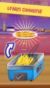 Toy Kitchen Set Food Cooking screenshot 2