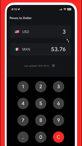 Convert Peso to Dollar screenshot 1