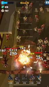 Idle Zombie Wave: Survivors screenshot 3