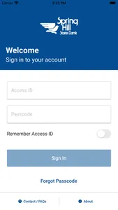 Spring Hill State Bank Mobile screenshot 1