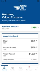 Spring Hill State Bank Mobile screenshot 2