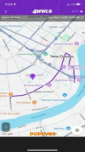 WWL Parade Tracker screenshot 2