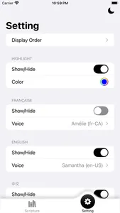 Bilingual Bible - Read&Listen screenshot 3