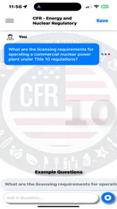 CFR AI - Title 10 screenshot 1