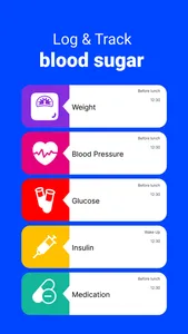 Blood Glucose Monitor・Diabetes screenshot 1