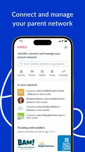 VISIBLE - The parent network screenshot 0