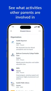 VISIBLE - The parent network screenshot 4