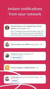VISIBLE - The parent network screenshot 6