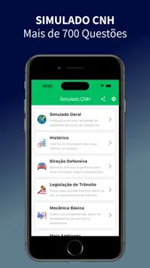 Simulado CNH: Prova 2025 screenshot 0