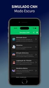 Simulado CNH: Prova 2025 screenshot 1