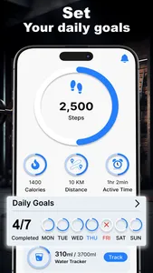 Step Up: Count & Track Steps screenshot 0