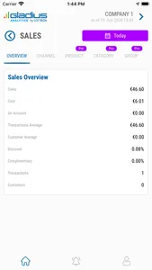 Gladius Analytics screenshot 2