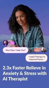 AI Therapist - Stress, Anxiety screenshot 0