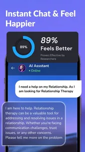 AI Therapist - Stress, Anxiety screenshot 1
