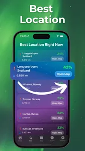 Northern Lights Tracker screenshot 2
