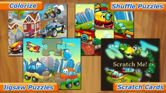 Cars Puzzle Games for Kids screenshot 1