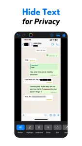 Blur Text & Censor: Redact screenshot 2