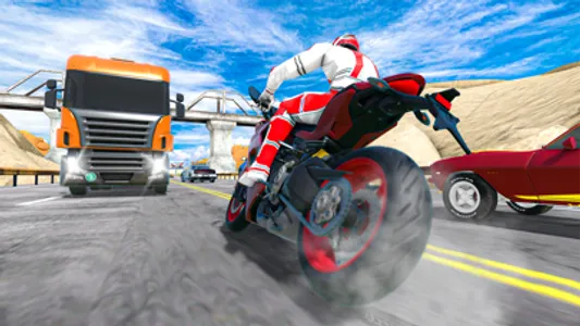 Roadway Rider Bike Racing Game screenshot 0