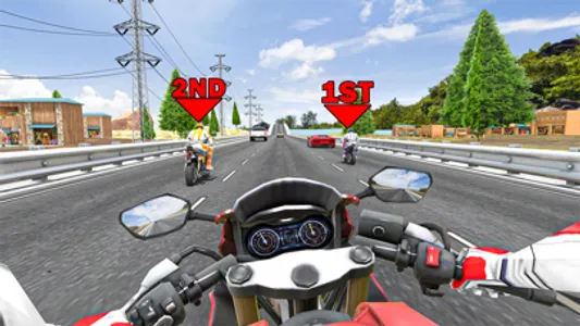 Roadway Rider Bike Racing Game screenshot 1