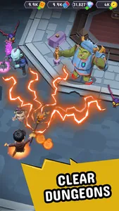 Wizario: Idle Survival screenshot 0