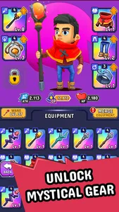 Wizario: Idle Survival screenshot 5