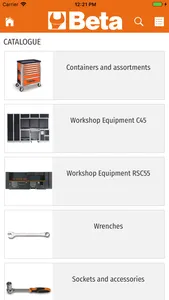 Beta Tools Catalogue screenshot 1