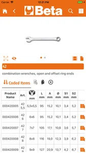 Beta Tools Catalogue screenshot 2