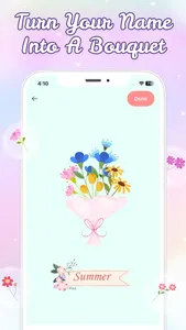 Flower Language Keyboard screenshot 1