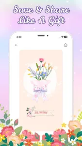 Flower Language Keyboard screenshot 4