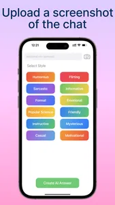 Chat Replies AI Generator screenshot 0