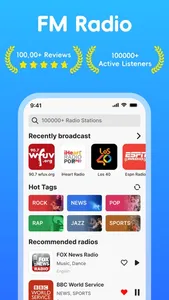 FM Radio – Live Stations screenshot 0