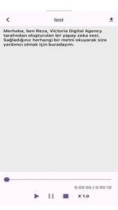 Metni Konuşmaya Dönüştür screenshot 1