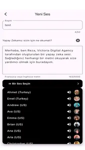 Metni Konuşmaya Dönüştür screenshot 4