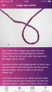 Strikkehjelpen screenshot 1