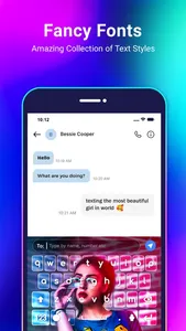 Neon Love Theme screenshot 5