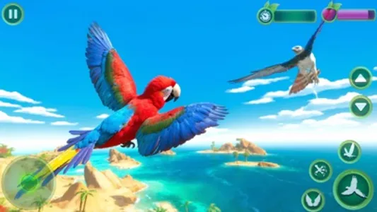 Wild Parrot Family Simulator screenshot 2