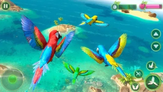 Wild Parrot Family Simulator screenshot 3
