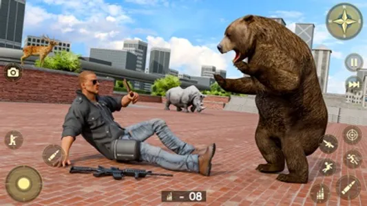 Animal Chasing: City Hunt 3D screenshot 5