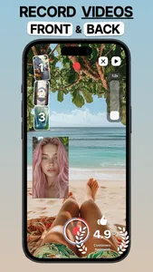 Double Camera | Be Real Vlog screenshot 0