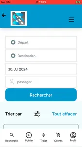NoStress Covoit screenshot 1
