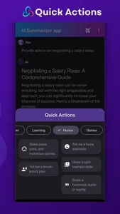 AI Summary screenshot 4