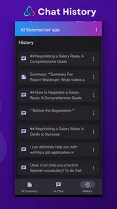 AI Summary screenshot 5