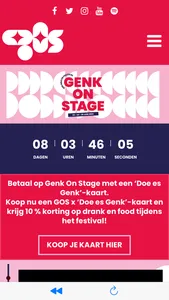 Genk On Stage – Official app screenshot 0