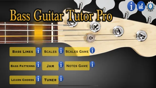 Bass Guitar Tutor Pro screenshot 0