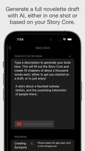 Novel Writing: Candlelight screenshot 2