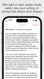 Novel Writing: Candlelight screenshot 3