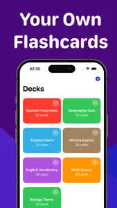 Flashcards Maker: Vocabulary screenshot 1