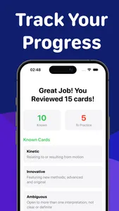Flashcards Maker: Vocabulary screenshot 3