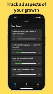 Aimly: 100 Day Goal Challenge screenshot 1